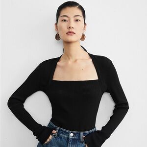 RoseLingLing marino wool knitted top